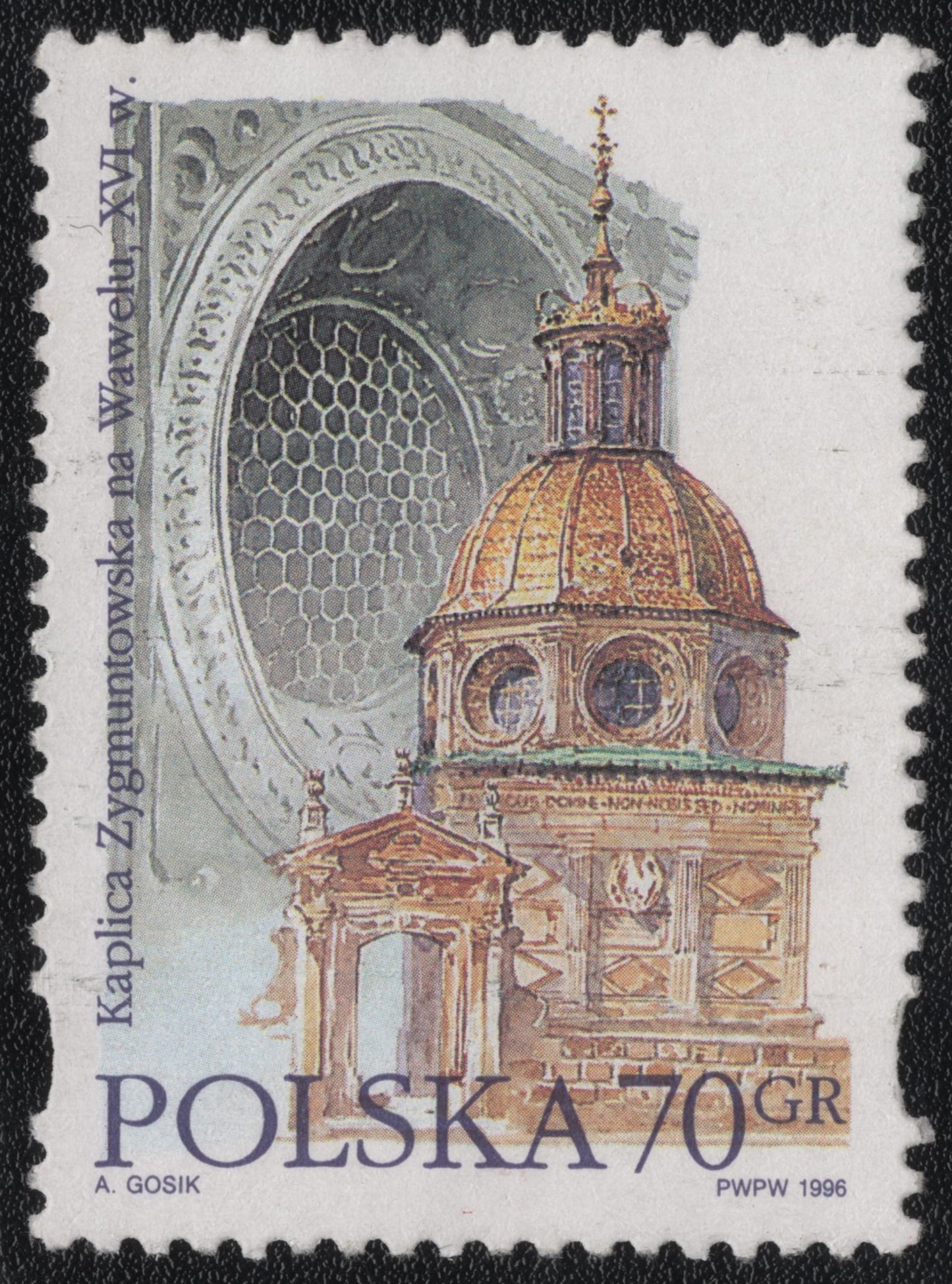SCG986 - Sigismund’s Chapel at Wawel – Poland 1996