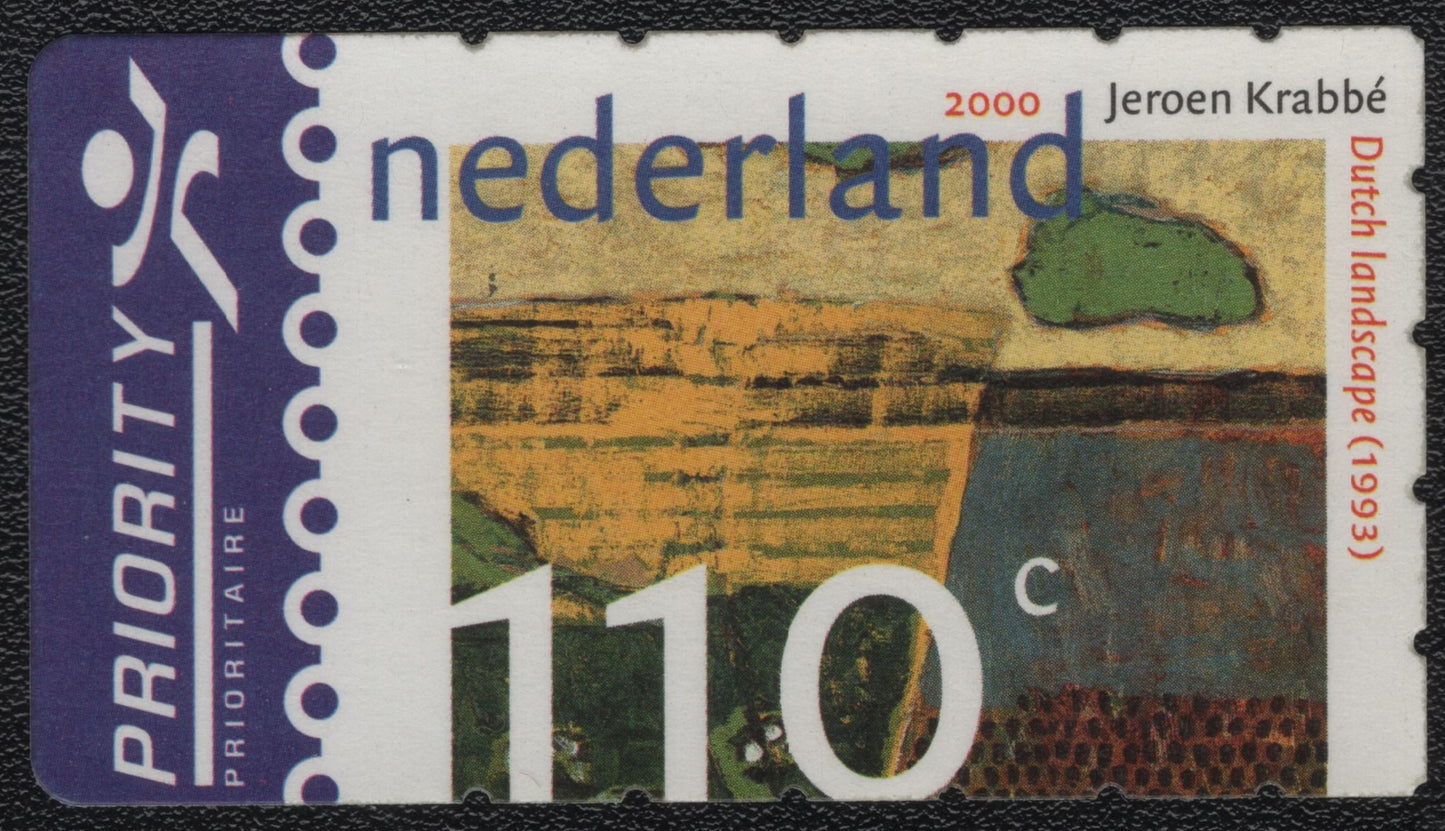 SCG1017 - Dutch Landscape by Jeroen Krabbé – Netherlands Priority Stamp (2000)