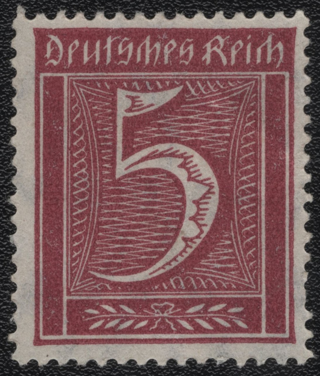 SCG1008 - German Empire – 5 Pfennig Numeral Stamp (Deutsches Reich)