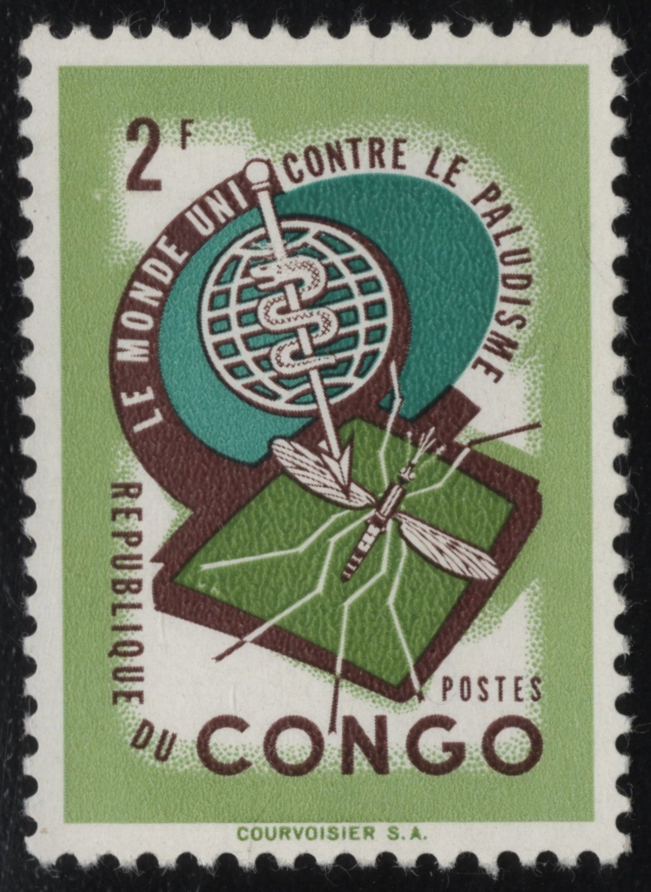 SCG1109 - Congo Anti-Malaria Campaign Stamp (1962)