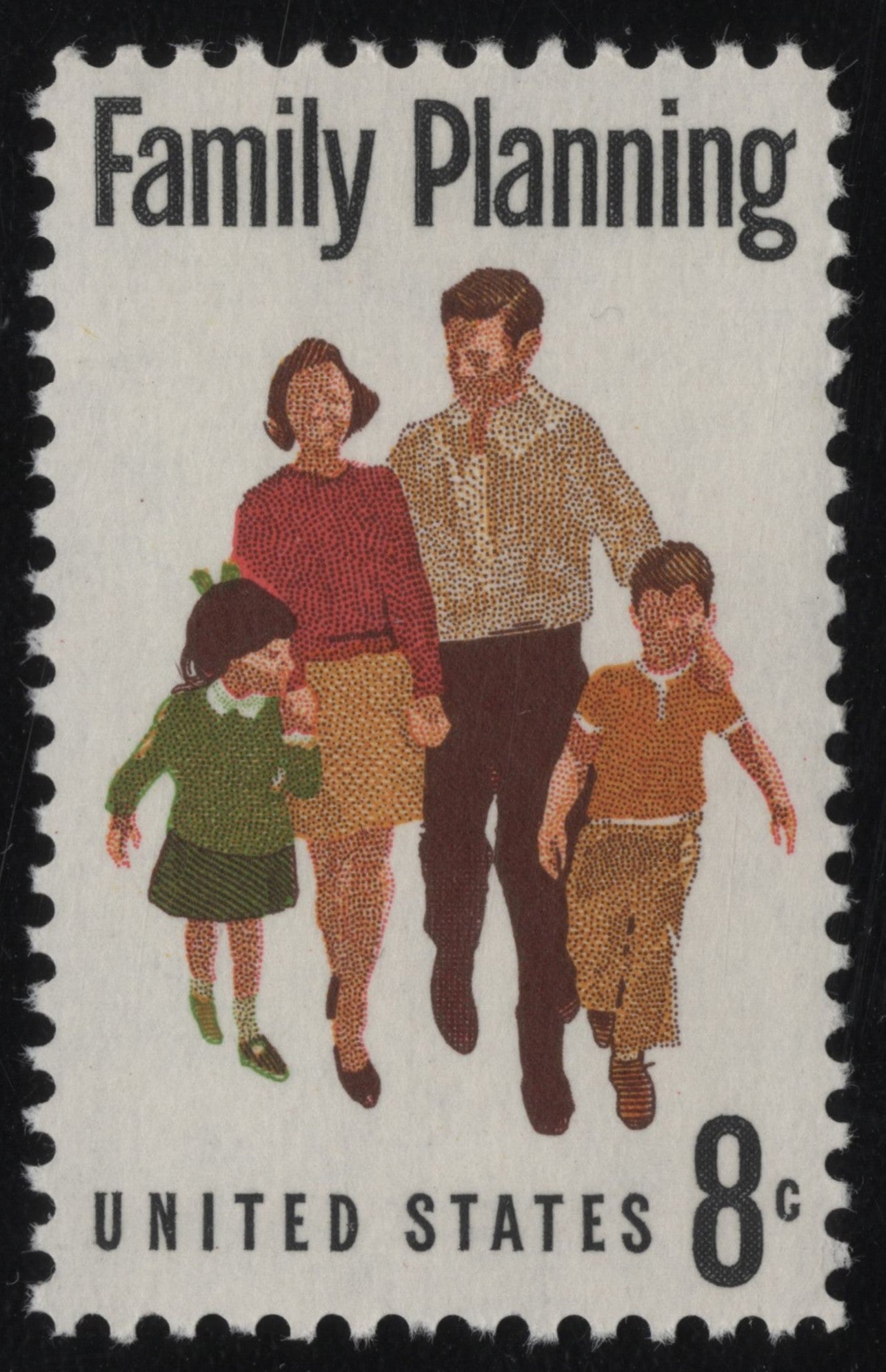SCG1113 - United States 8¢ Family Planning Stamp (1972)