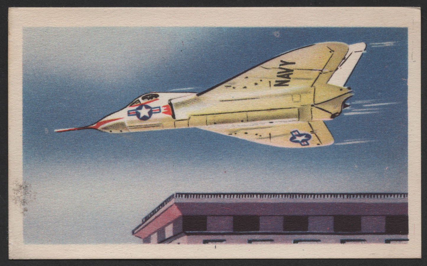 SCG1121 - U.S. Navy Convair XFY Pogo Concept – Vintage Aircraft Label