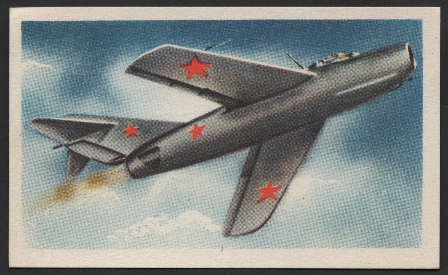 SCG1125 - Soviet MiG-15 Fighter Jet – Vintage Aviation Label