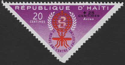 SCG1167 - Haiti – Malaria Eradication Semi-Postal Triangular Stamp Set
