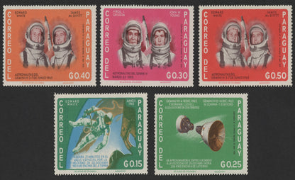 SCG1217 - Paraguay – Gemini Space Missions Commemorative Set