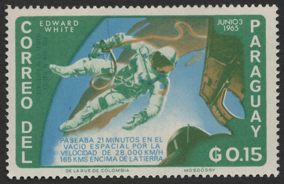 SCG1217 - Paraguay – Gemini Space Missions Commemorative Set