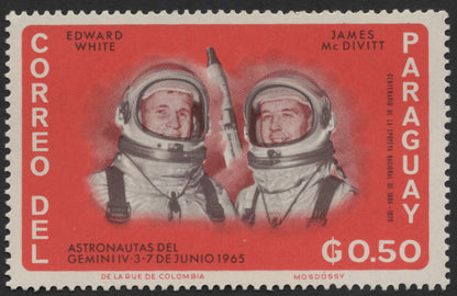 SCG1217 - Paraguay – Gemini Space Missions Commemorative Set