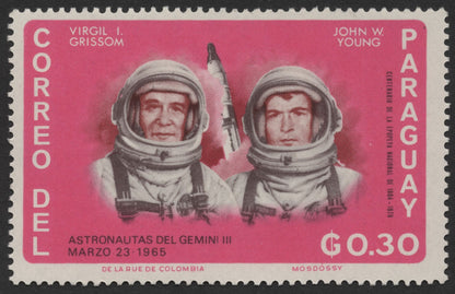 SCG1217 - Paraguay – Gemini Space Missions Commemorative Set