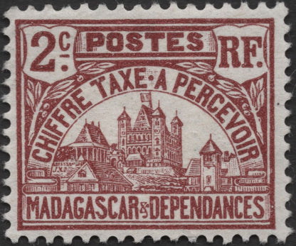 SCG1213 - Madagascar & Dependencies – Postage Due Stamps (Chiffre-Taxe Series)