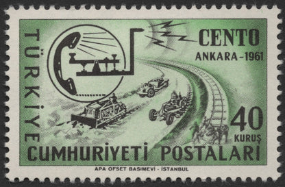 SCG1225 - CENTO Alliance Commemorative Set – Turkey 1961