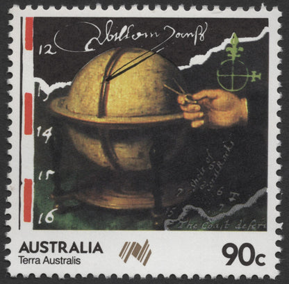 SCG1230 - Australia 1986 Terra Australis Explorers Stamp Set