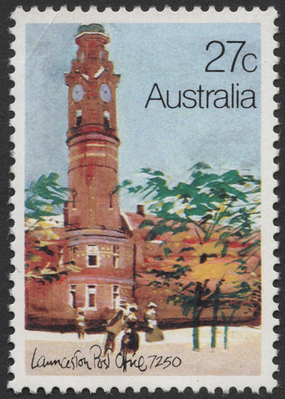 SCG1236 - Australia 1982 Historic Post Offices – 27c Stamp Set