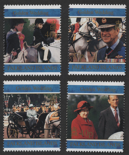 SCG1233 - Falkland Islands 1997 Golden Wedding Anniversary Stamps