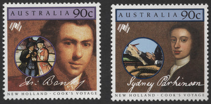 SCG1232 - Australia 1986 – Cook’s Voyage: Joseph Banks & Sydney Parkinson
