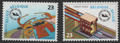 SCG1243 - Belgium 1985 World Navigation Expo – Zeebrugge & Strépy-Thieu