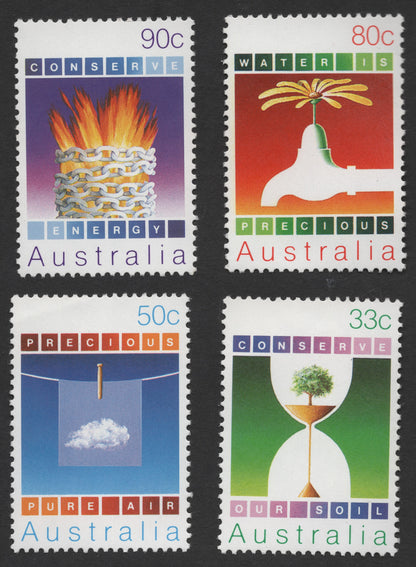 SCG1244 - Australia 1990 Environmental Conservation Stamp Set