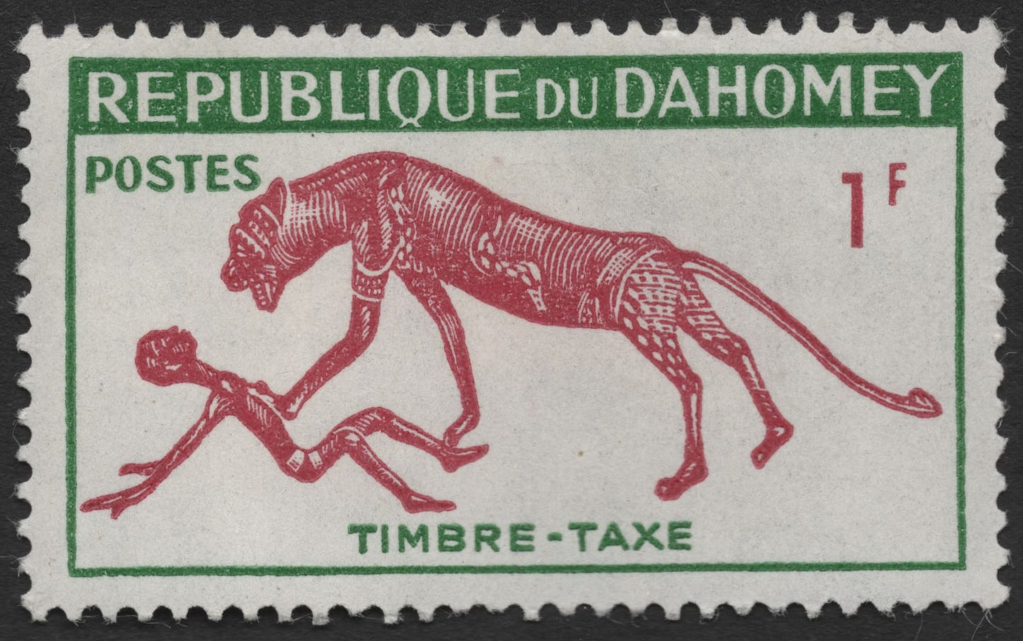 SCG1283 - Dahomey – Traditional Motif Postage Due Stamp