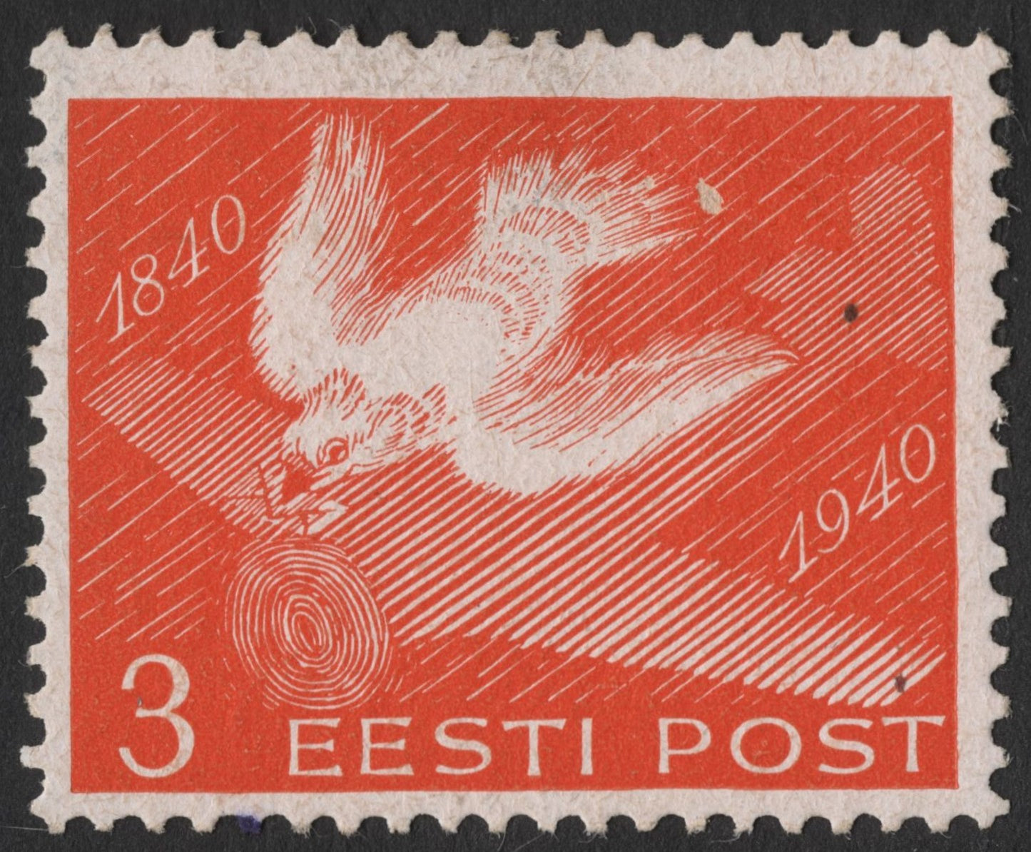 SCG1343 - Estonia 1940 – 100th Anniversary of the Penny Black (3s)