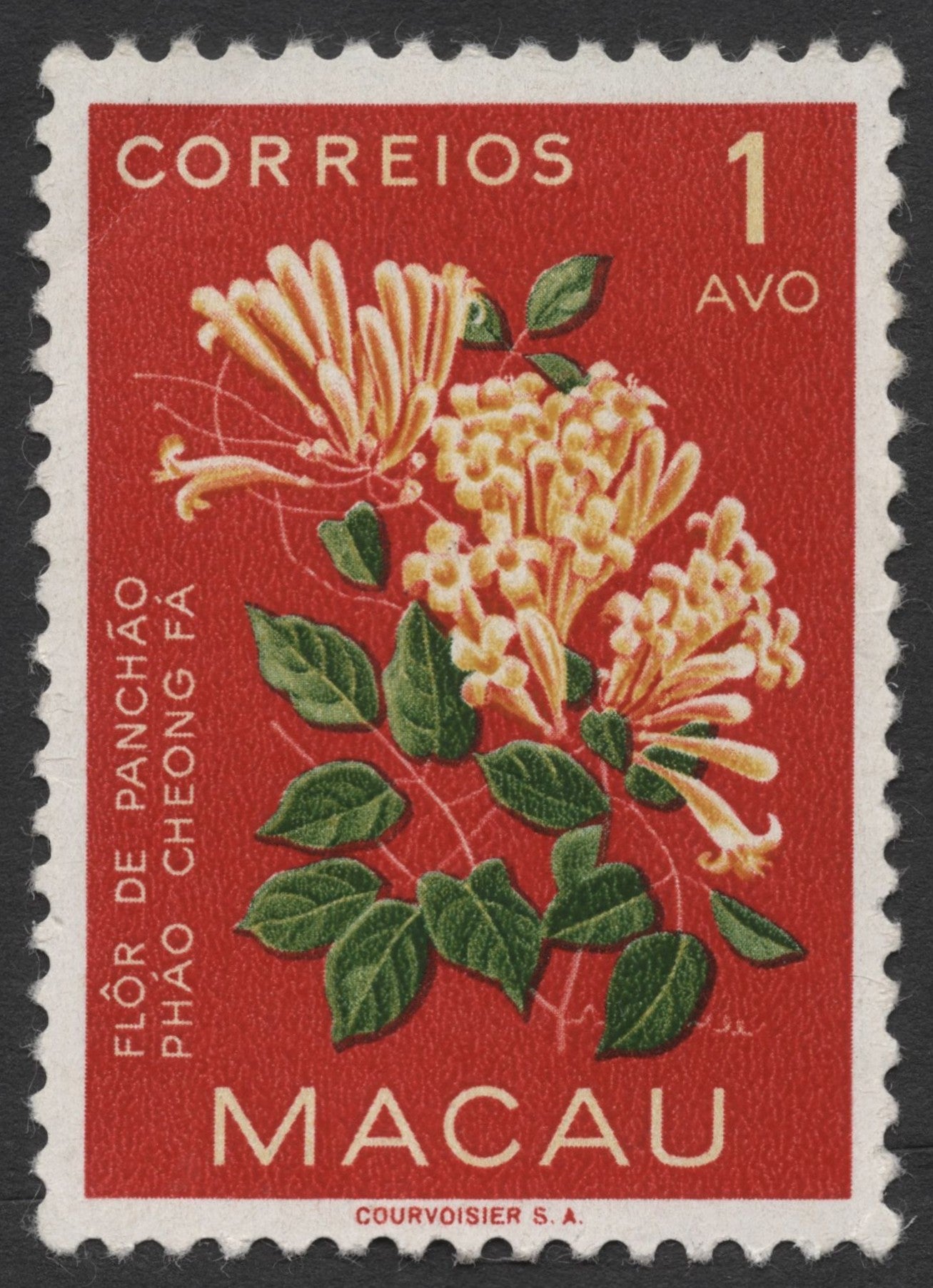 SCG1395 - Macau Honeysuckle Blossom Stamp
