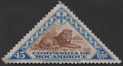 SCG1417 - Mozambique Company – Lion & Snake Triangle Stamps