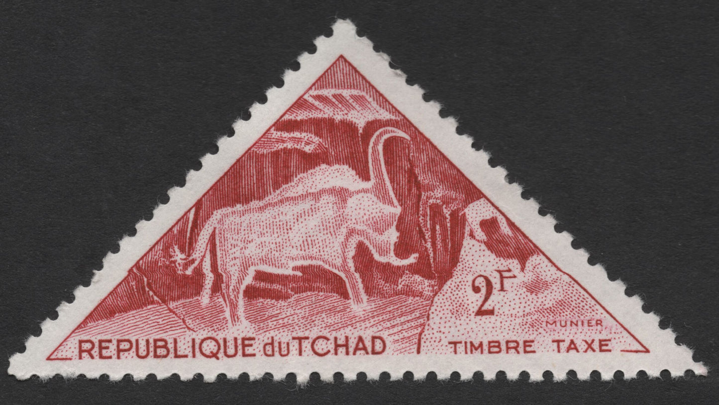 SCG1431 - Chad Prehistoric Rock Art Triangle Set