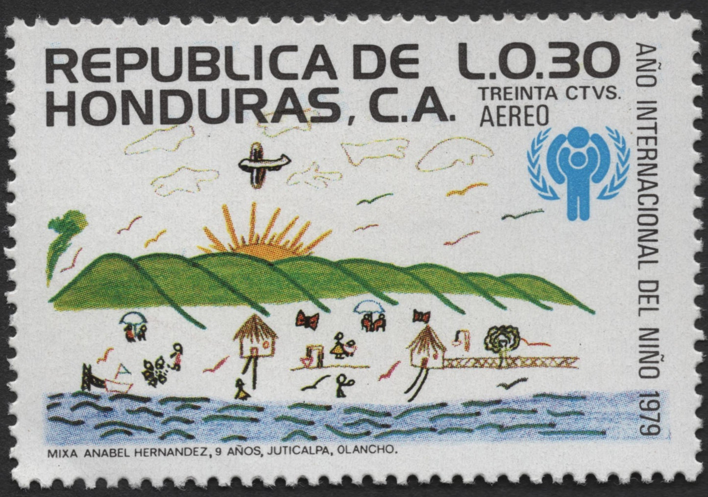 SCG1472 - Honduras 1979 – International Year of the Child Airmail