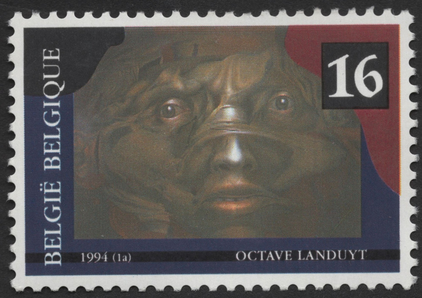 SCG1500 - Belgium 1994 – Surreal Portrait by Octave Landuyt