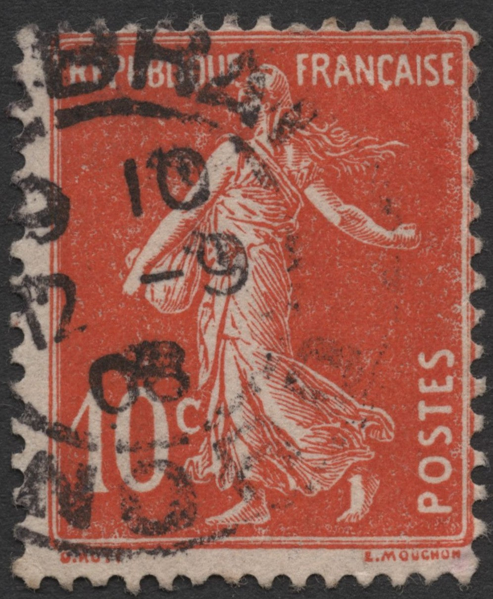 SCG1540 - 1900s France Sower Type Mouchon – Red (Used)
