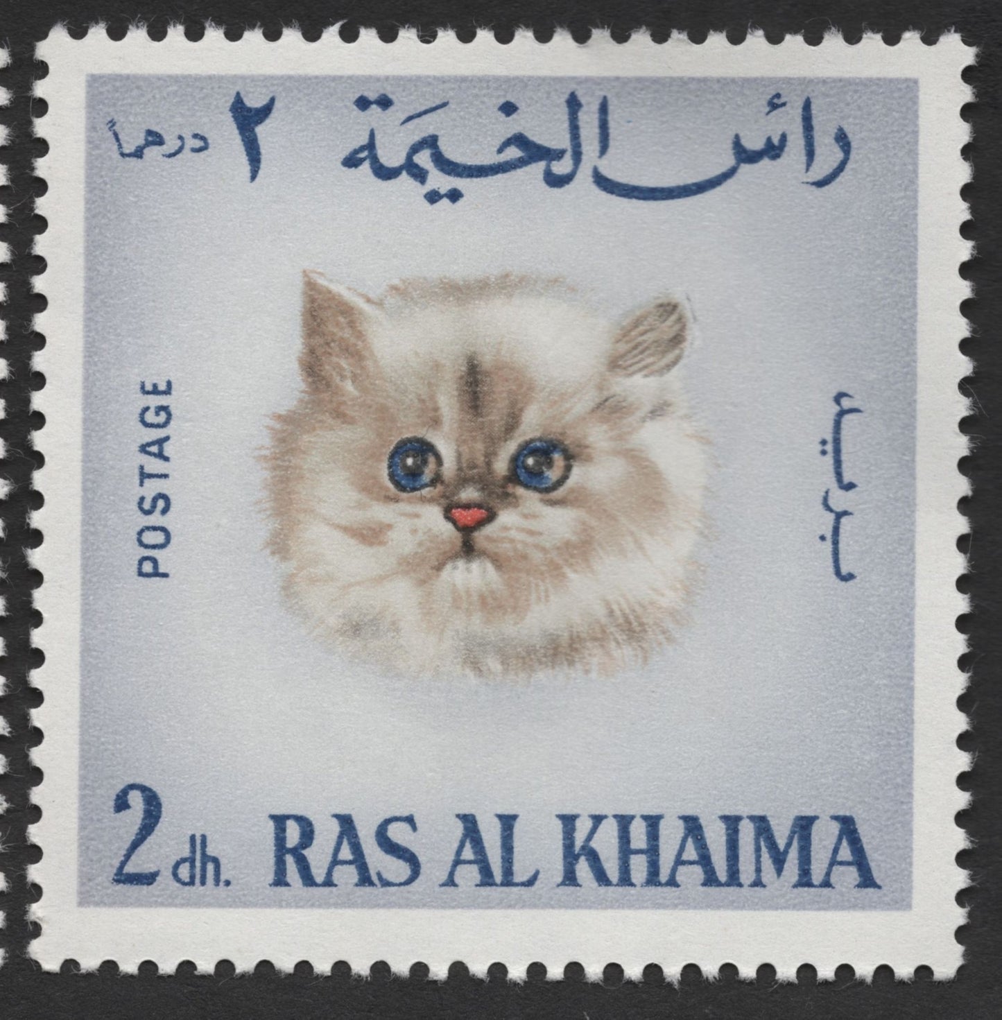 SCG1555 - Ras Al Khaimah Feline Trio – Postage & Airmail Kitten Series