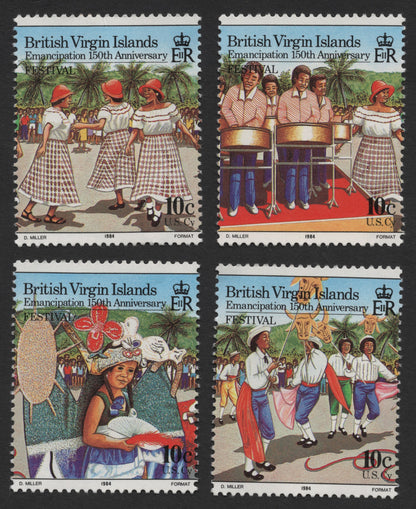 SCG1568 - British Virgin Islands 1984 – Emancipation 150th Anniversary Festival Set