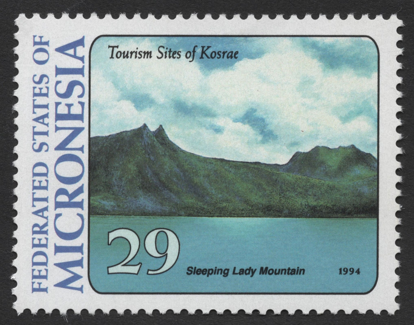 SCG1567 - Micronesia 1994 – Tourism Sites of Kosrae (Set of 3)