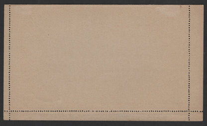 SCG1826 - Italy 1906 Postal Letter Card – 5 Centesimi King Victor Emmanuel III (Green)