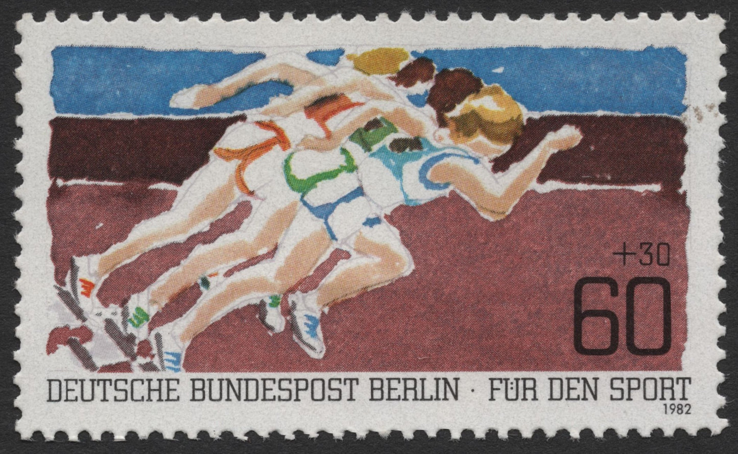 SCG1891 - Germany 1982 – Youth Sprinting for Sport Welfare