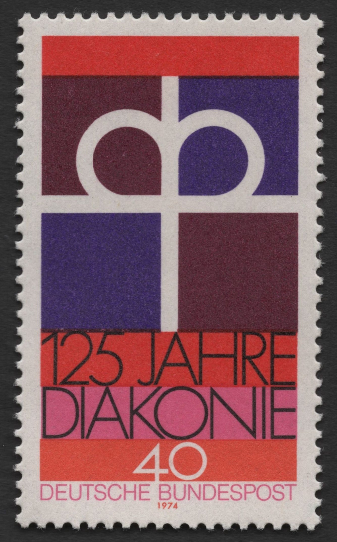 SCG1901 - Germany 1974 – 125 Years of Diakonie