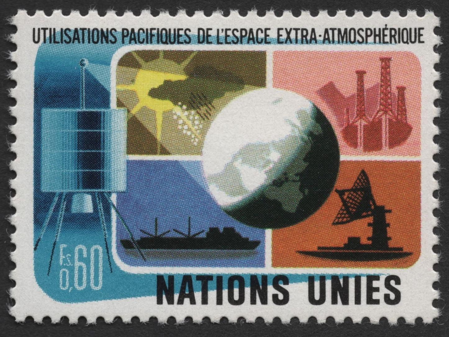 SCG1903 - United Nations – Peaceful Uses of Outer Space (1965)