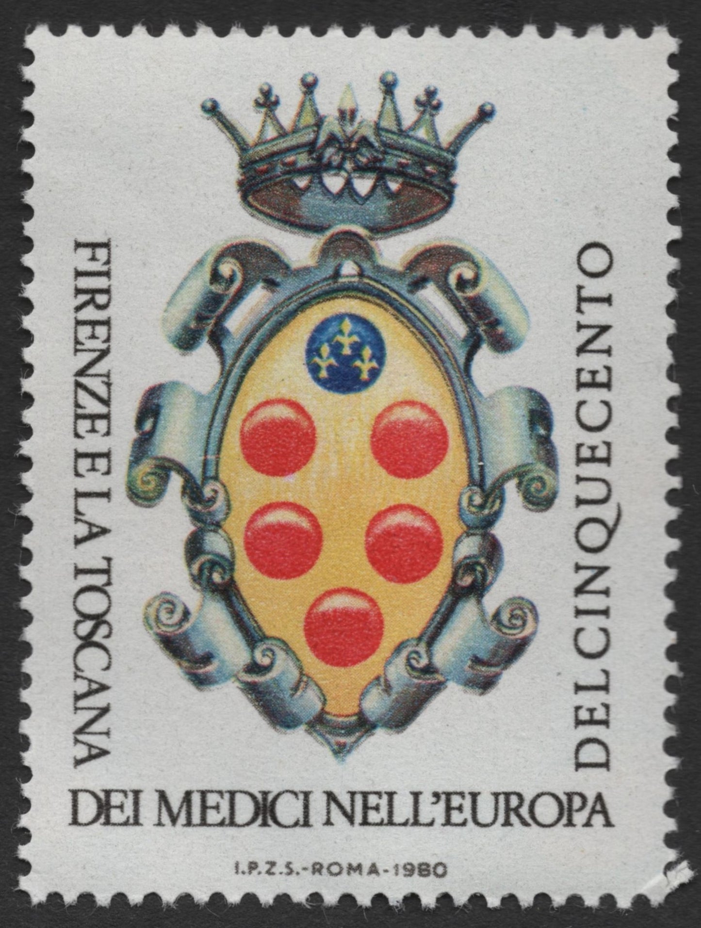 SCG1913 - Italy 1980 – Medici Coat of Arms, Florence and Tuscany
