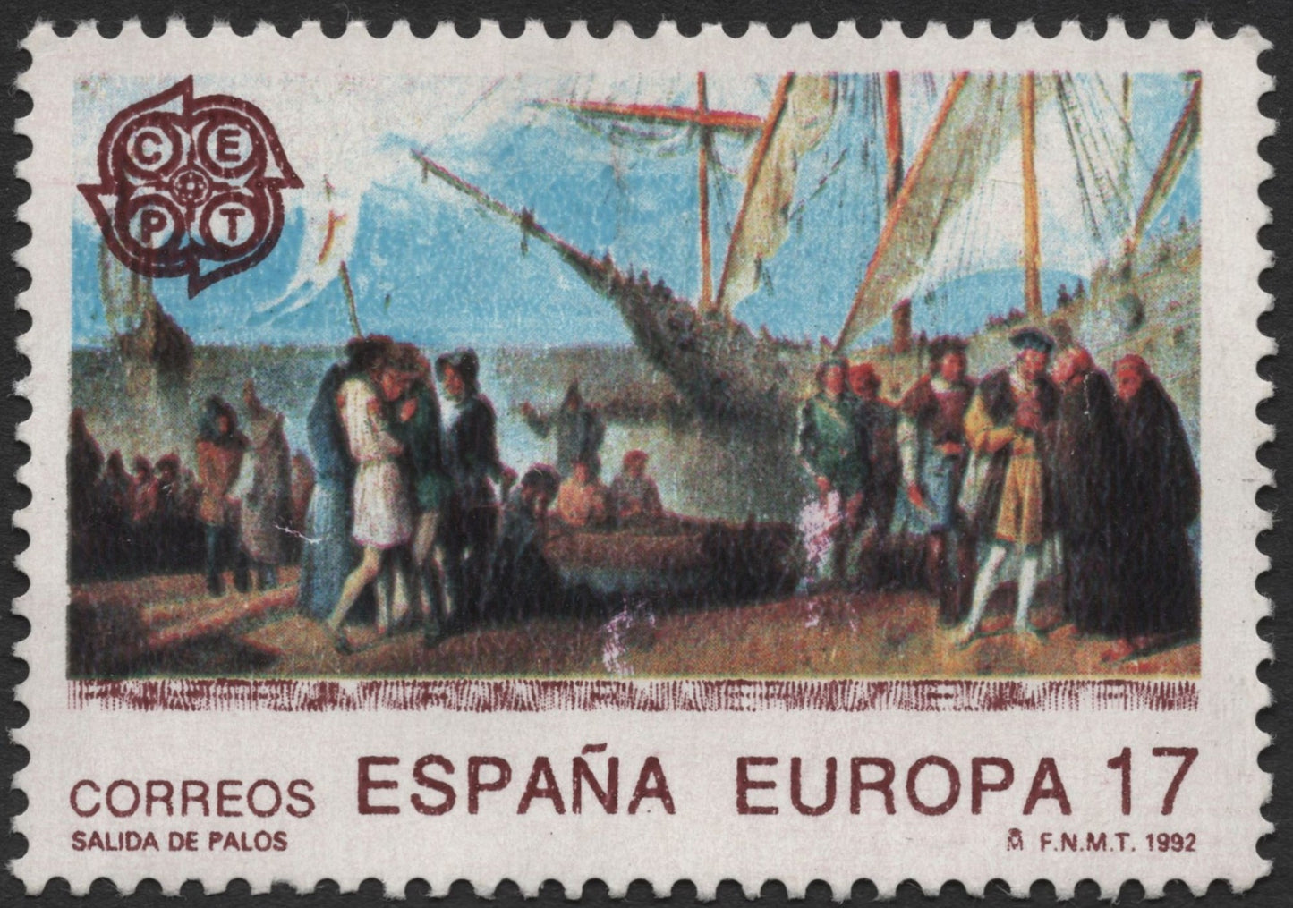 SCG1920 - Spain 1992 Europa – Departure from Palos