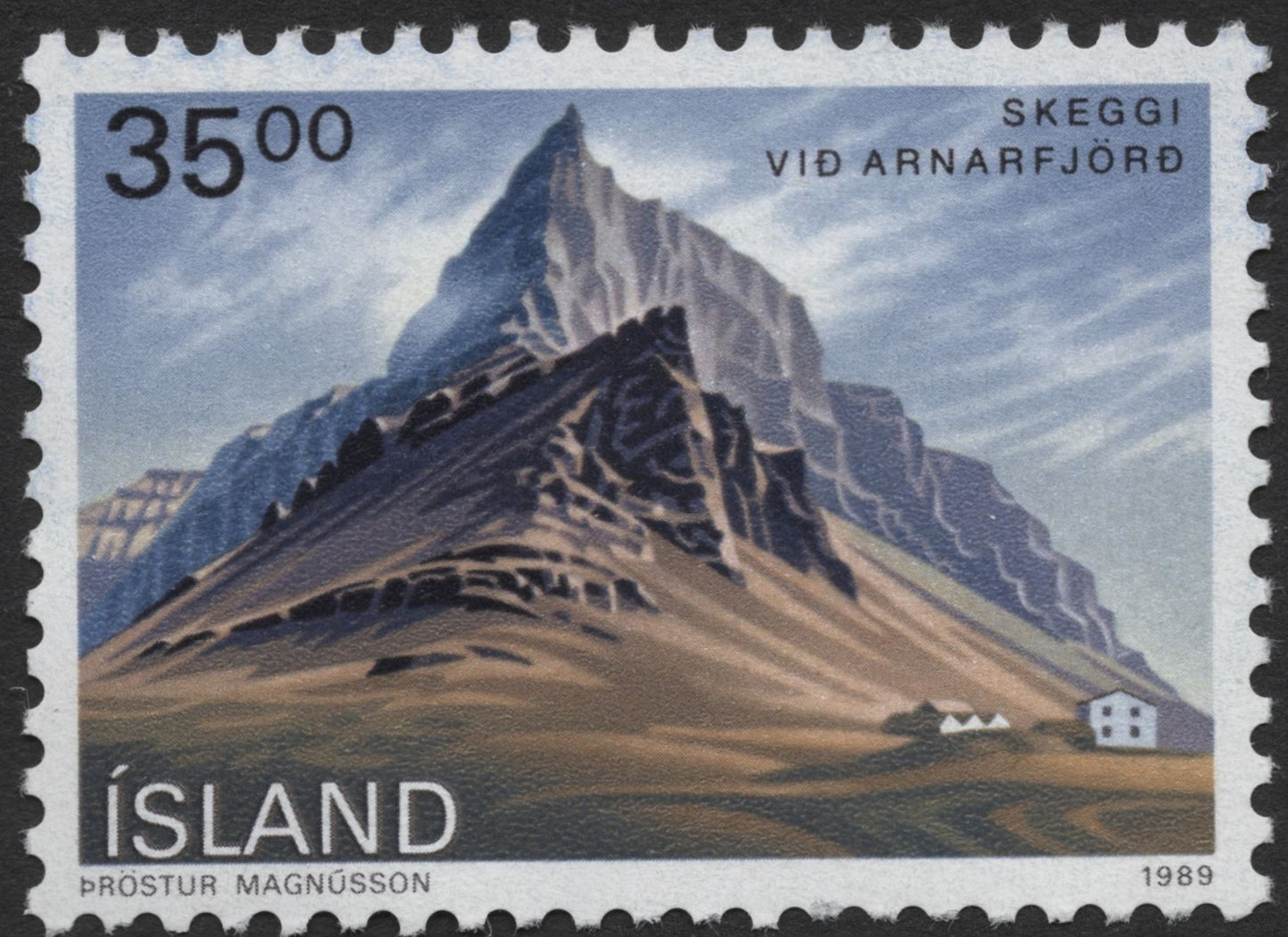 SCG1934 - Iceland 1989 Skeggi við Arnarfjörð Stamp