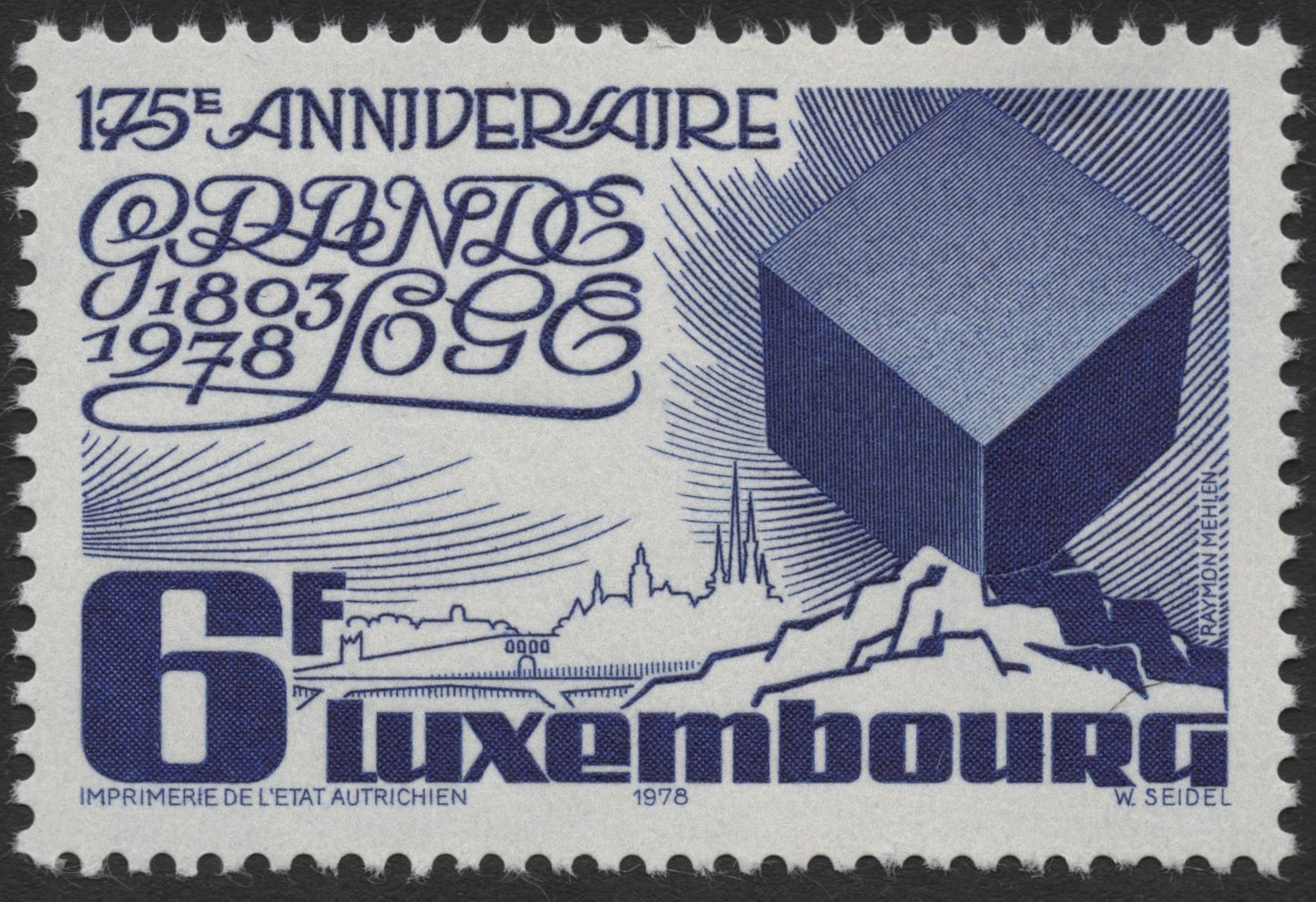 SCG1955 - Luxembourg 1978 – 175th Anniversary of Grande Loge