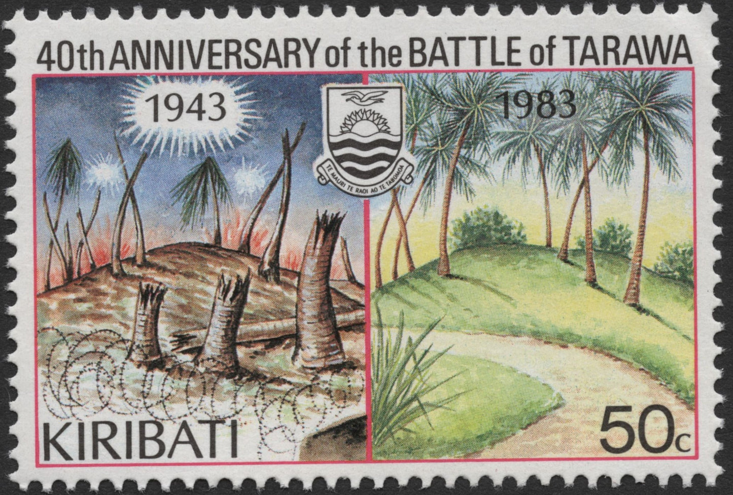 SCG2050 - Kiribati 1983 – 40th Anniversary of the Battle of Tarawa Set