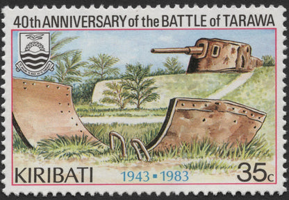 SCG2051 - Kiribati 1983 – 40th Anniversary of the Battle of Tarawa (Set of 2)