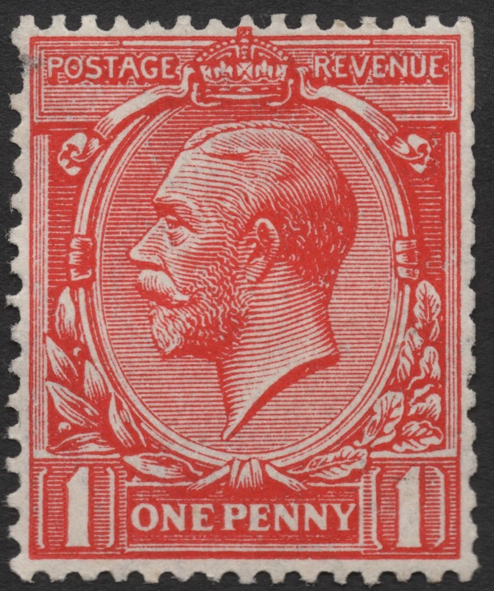 SCG2061 - United Kingdom 1912–1924 King George V One Penny Red