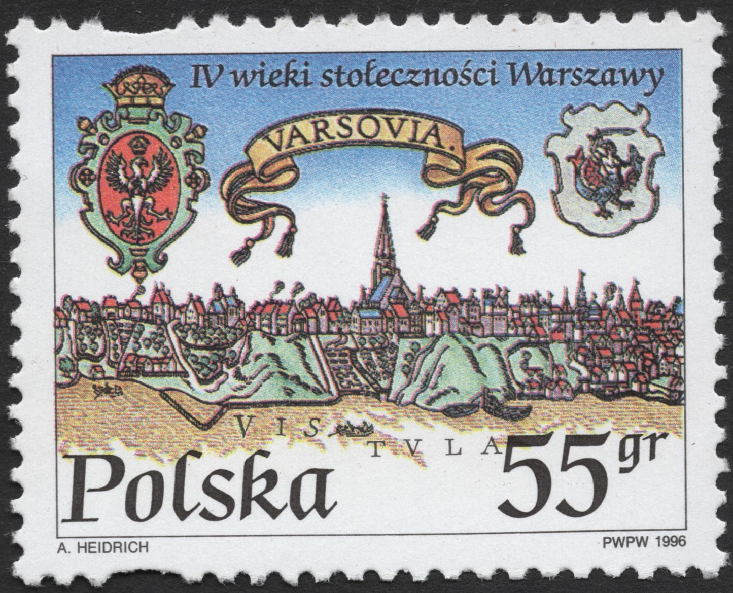 SCG2230 - Poland 1996 – 400 Years of Warsaw as Capital