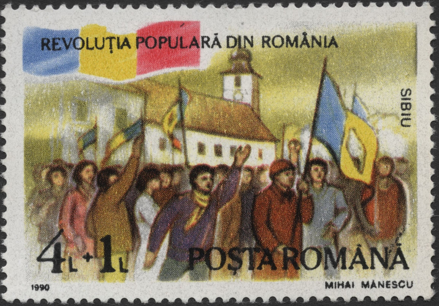 SCG2214 - Romania 1990 – Revolution of 1989, Sibiu Scene