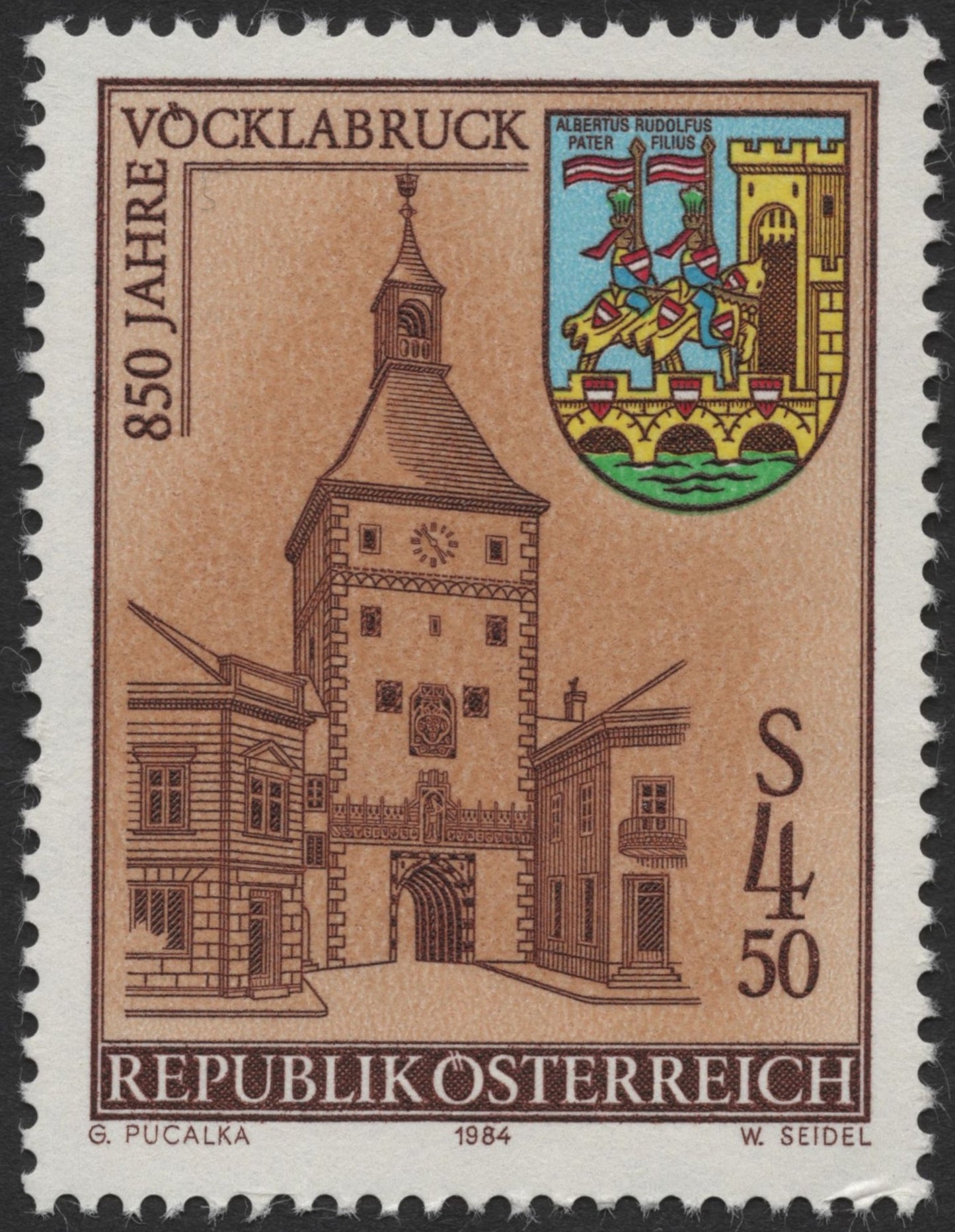 SCG2257 - Austria 1984 – 850 Years of Vöcklabruck