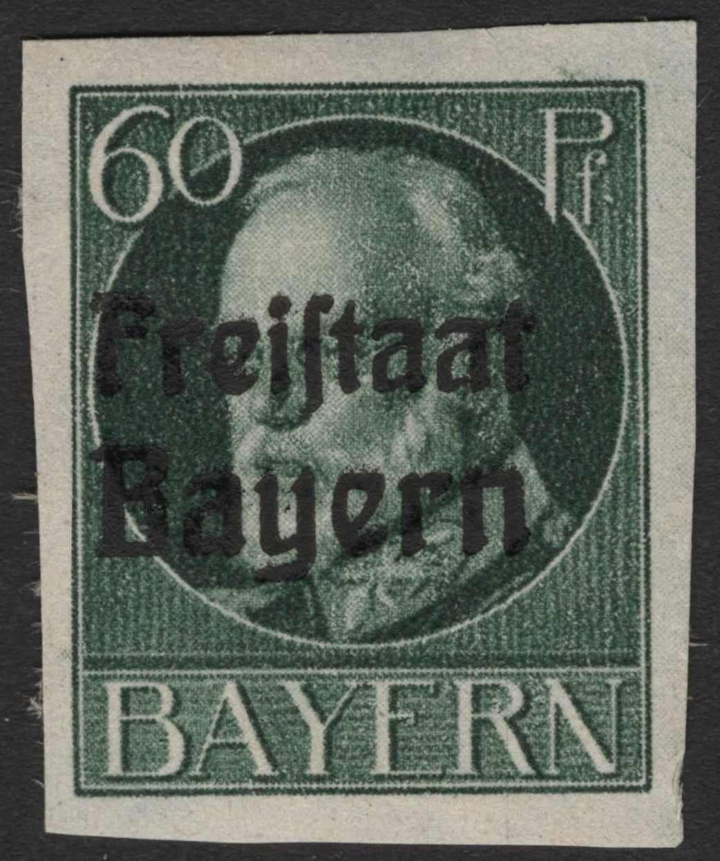 SCG2369 - 1919 Bavaria "Freistaat Bayern" & "Volksstaat Bayern" Overprint Set