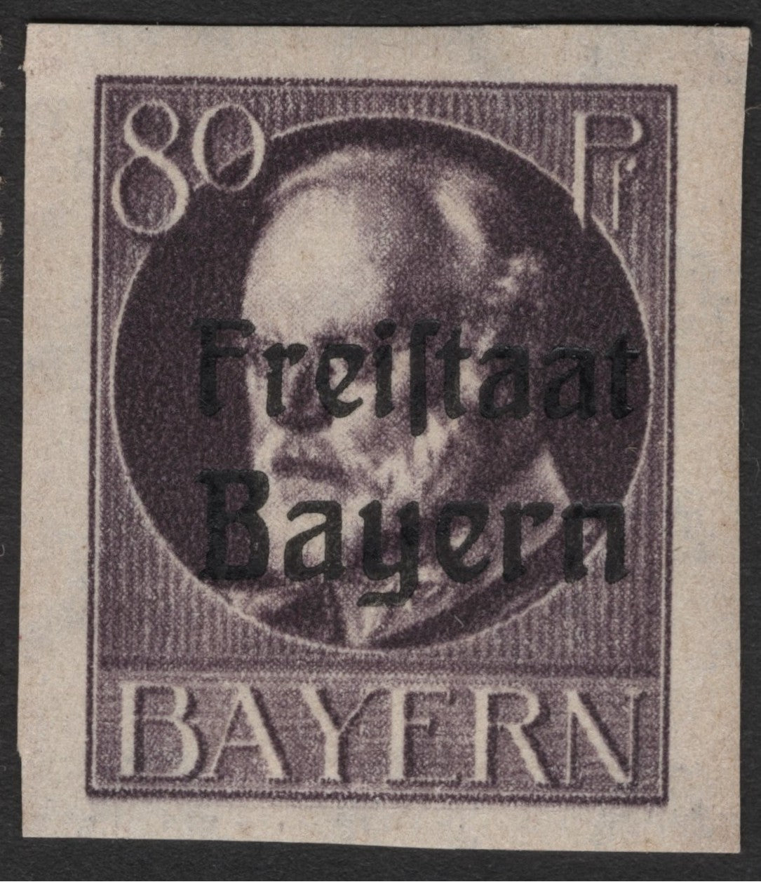 SCG2369 - 1919 Bavaria "Freistaat Bayern" & "Volksstaat Bayern" Overprint Set