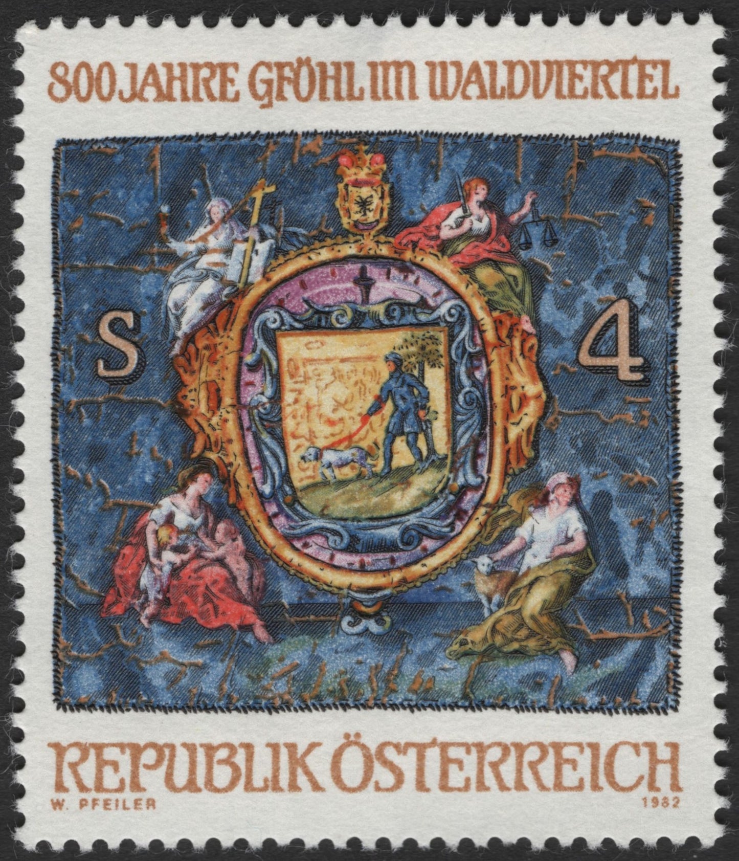 SCG2317 - Austria 1982 – 800 Years of Gföhl in Waldviertel