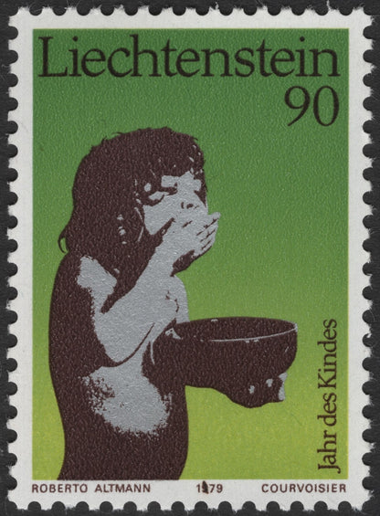 SCG2435 - Liechtenstein 1979 Year of the Child Set – Roberto Altmann Designs