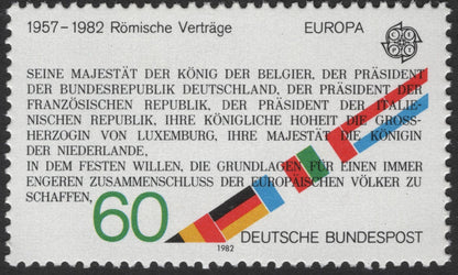 SCG2424 - Germany 1982 – Hambach Festival & Treaty of Rome Europa Set